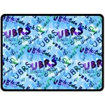 UBRS Double Sided Fleece Blanket (Large)  80 x60  Blanket Back