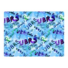 Ubrs Double Sided Flano Blanket (mini)  by Rokinart