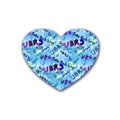 Ubrs Rubber Coaster (heart) 