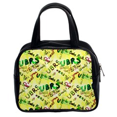 Ubrs Yellow Classic Handbag (two Sides) by Rokinart