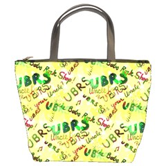 Ubrs Yellow Bucket Bag by Rokinart