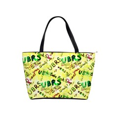 Ubrs Yellow Classic Shoulder Handbag