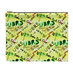 Ubrs Yellow Cosmetic Bag (xl) by Rokinart