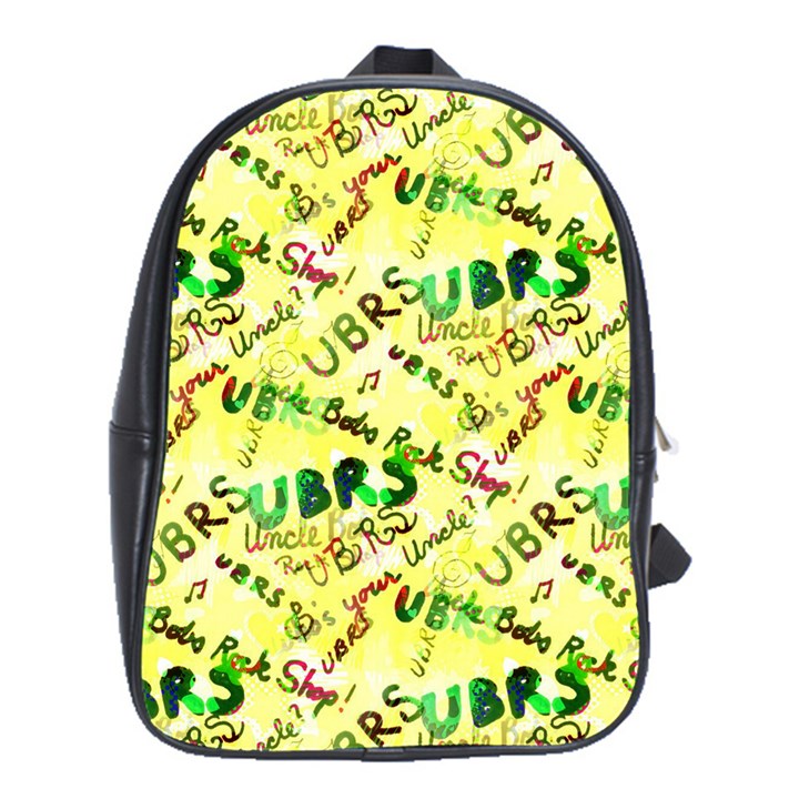 Ubrs yellow School Bag (Large)