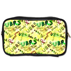 Ubrs Yellow Toiletries Bag (one Side) by Rokinart