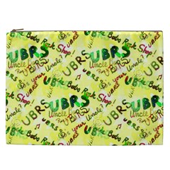 Ubrs Yellow Cosmetic Bag (xxl) by Rokinart