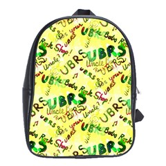 Ubrs Yellow School Bag (xl) by Rokinart