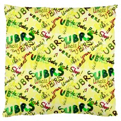 Ubrs Yellow Standard Flano Cushion Case (one Side) by Rokinart