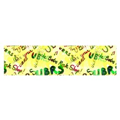 Ubrs Yellow Satin Scarf (oblong)