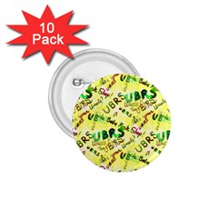 Ubrs Yellow 1 75  Buttons (10 Pack) by Rokinart