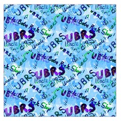 Ubrs Large Satin Scarf (square) by Rokinart