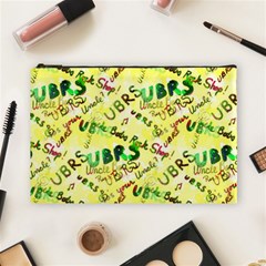 Ubrs Yellow Cosmetic Bag (large) by Rokinart