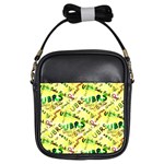 Ubrs yellow Girls Sling Bag Front