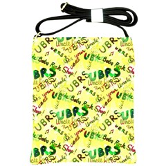 Ubrs Yellow Shoulder Sling Bag by Rokinart