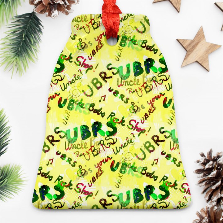 Ubrs yellow Ornament (Bell)