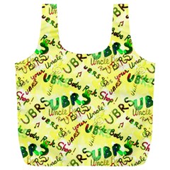 Ubrs Yellow Full Print Recycle Bag (xl) by Rokinart