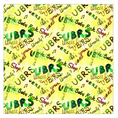 Ubrs Yellow Large Satin Scarf (square) by Rokinart