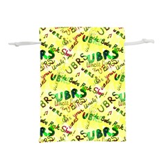 Ubrs Yellow Lightweight Drawstring Pouch (l)