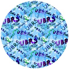 Ubrs Wooden Puzzle Round