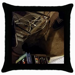 15667039605783656197414003375191 Throw Pillow Case (black)