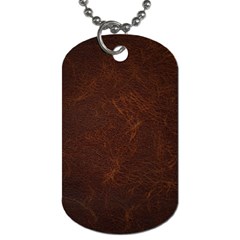 Leather To Leather 4 Dog Tag (two Sides) by skindeep