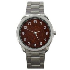 Leather To Leather 4 Sport Metal Watch by skindeep