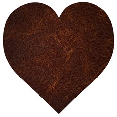 Leather To Leather 4 Wooden Puzzle Heart