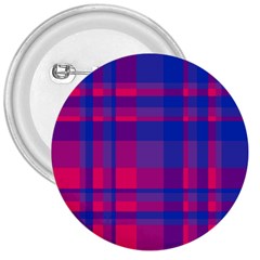 Bisexual Plaid 3  Buttons by NanaLeonti