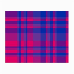 Bisexual Plaid Small Glasses Cloth (2 Sides) by NanaLeonti