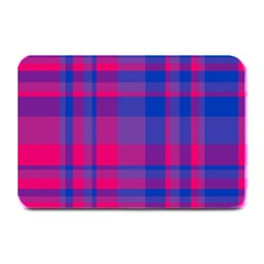 Bisexual Plaid Plate Mats by NanaLeonti