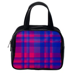 Bisexual Plaid Classic Handbag (one Side) by NanaLeonti