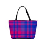 Bisexual plaid Classic Shoulder Handbag Front