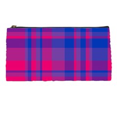 Bisexual Plaid Pencil Cases by NanaLeonti