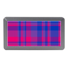 Bisexual Plaid Memory Card Reader (mini) by NanaLeonti