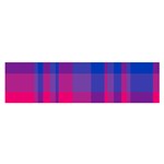 Bisexual plaid Satin Scarf (Oblong) Front