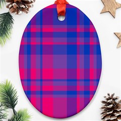 Bisexualplaid Ornament (oval)