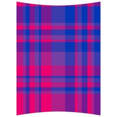 Bisexual Plaid Back Support Cushion by NanaLeonti