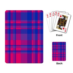 Bisexualplaid Playing Cards Single Design (rectangle) by NanaLeonti