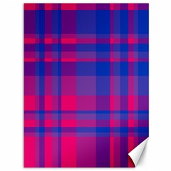 Bisexualplaid Canvas 36  X 48  by NanaLeonti