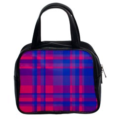 Bisexualplaid Classic Handbag (two Sides) by NanaLeonti