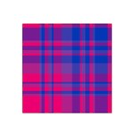 Bisexualplaid Satin Bandana Scarf Front