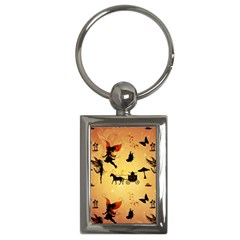 Cute Fairy Tal Pattern Key Chain (rectangle) by FantasyWorld7