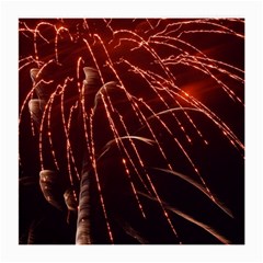 Fireworks Red Orange Yellow Medium Glasses Cloth (2 Sides)