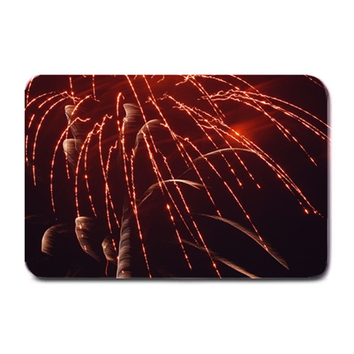 Fireworks Red Orange Yellow Plate Mats