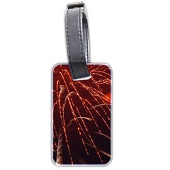 Fireworks Red Orange Yellow Luggage Tag (two Sides) by Bajindul