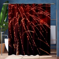 Fireworks Red Orange Yellow Shower Curtain 60  X 72  (medium)  by Bajindul