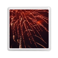 Fireworks Red Orange Yellow Memory Card Reader (square) by Bajindul