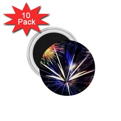 Fireworks Rocket Night Lights 1 75  Magnets (10 Pack)  by HermanTelo