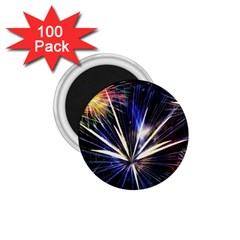 Fireworks Rocket Night Lights 1 75  Magnets (100 Pack)  by HermanTelo