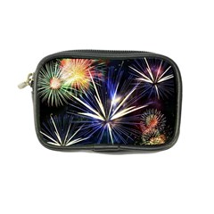 Fireworks Rocket Night Lights Coin Purse